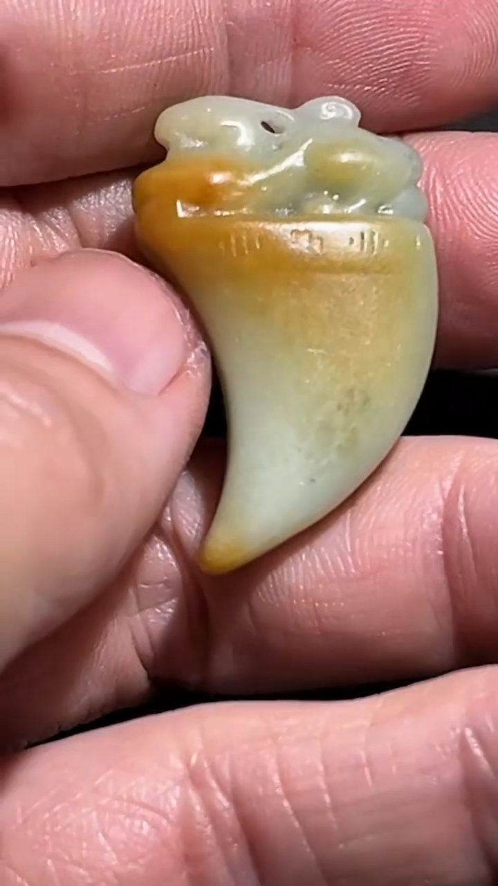 颈饰未镶嵌和田玉pz1226-6玉佩