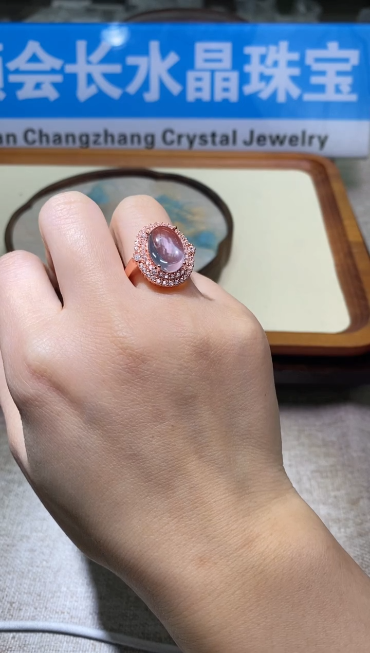 【闪购商品】水晶戒指未镶嵌多样性发一件318