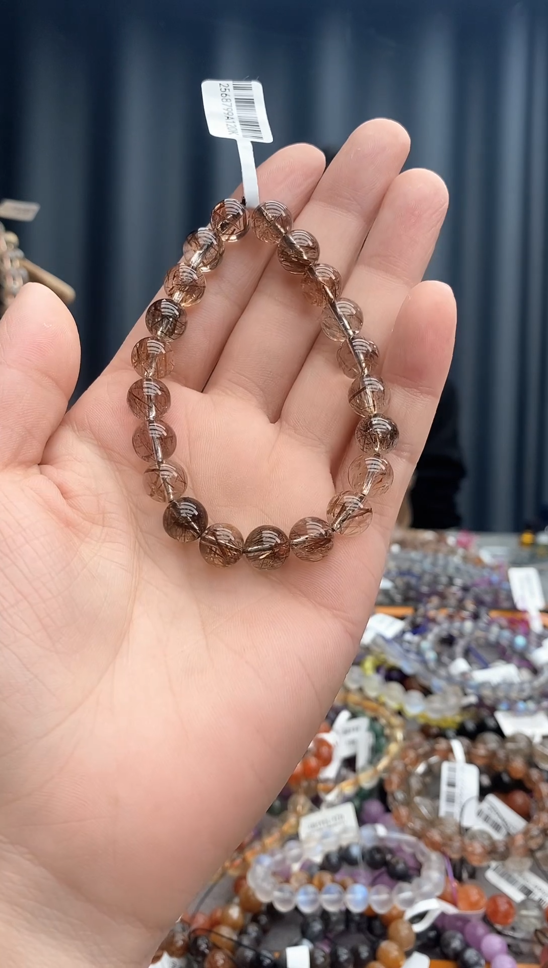 【闪购商品】水晶手链未镶嵌黑金超