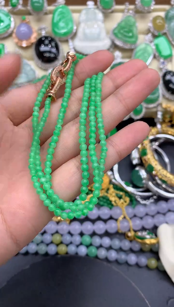 【闪购商品】翡翠颈饰未镶嵌355-中国好珍宝