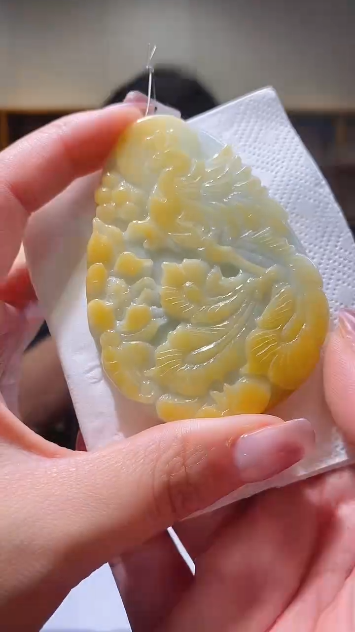 【闪购商品】定制翡翠未镶嵌36/0212/W/凤凰