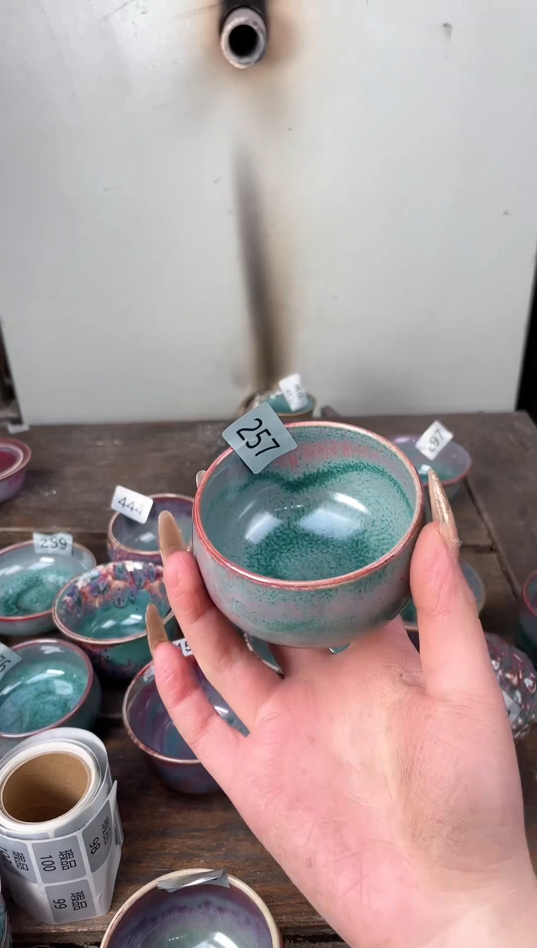 【闪购商品】摆件钧瓷手工茶器窑变