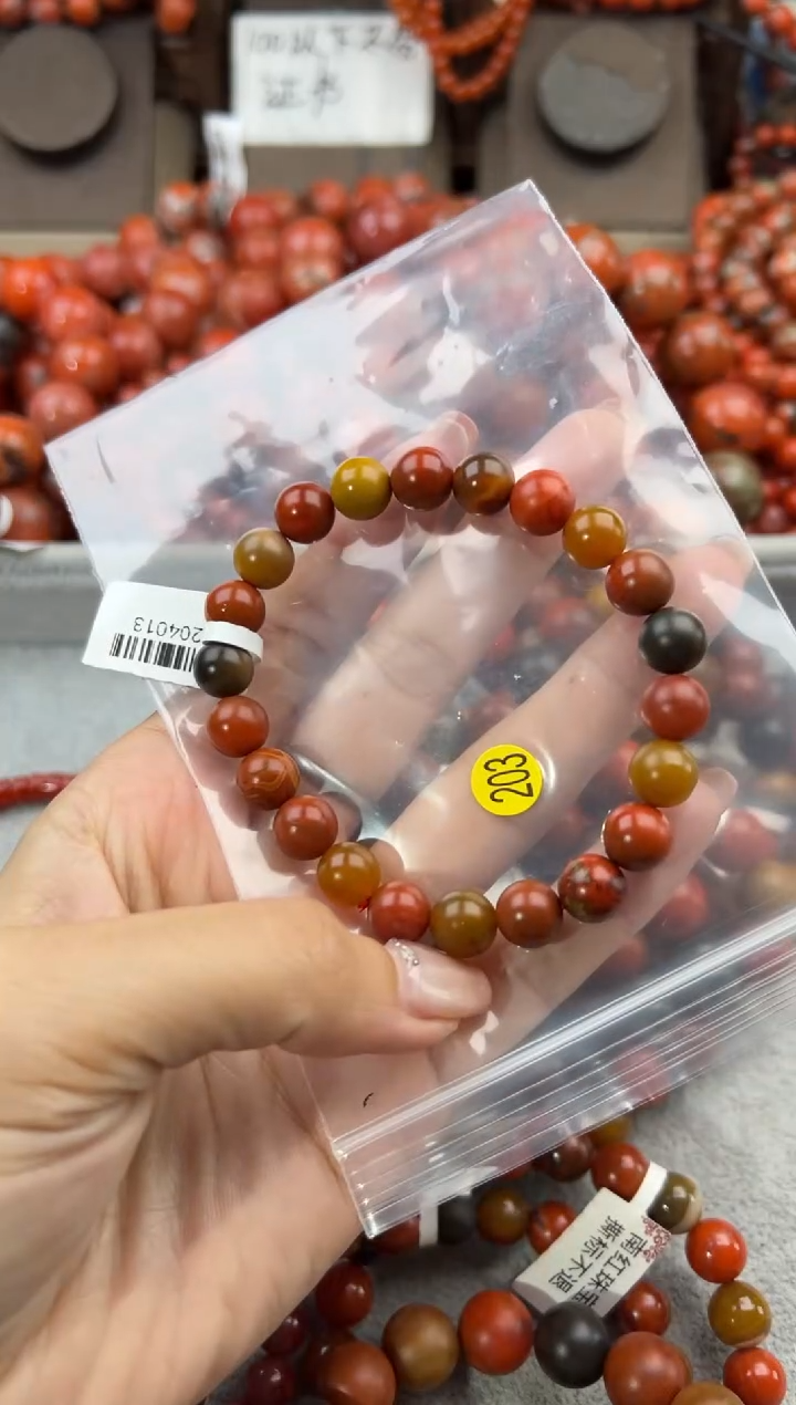 未镶嵌手串南红玛瑙9+