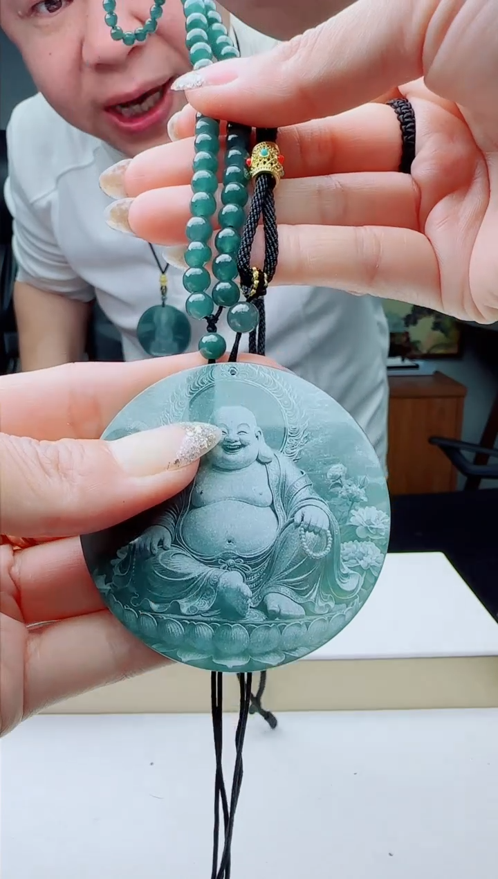 颈饰未镶嵌翡翠多样性发其一