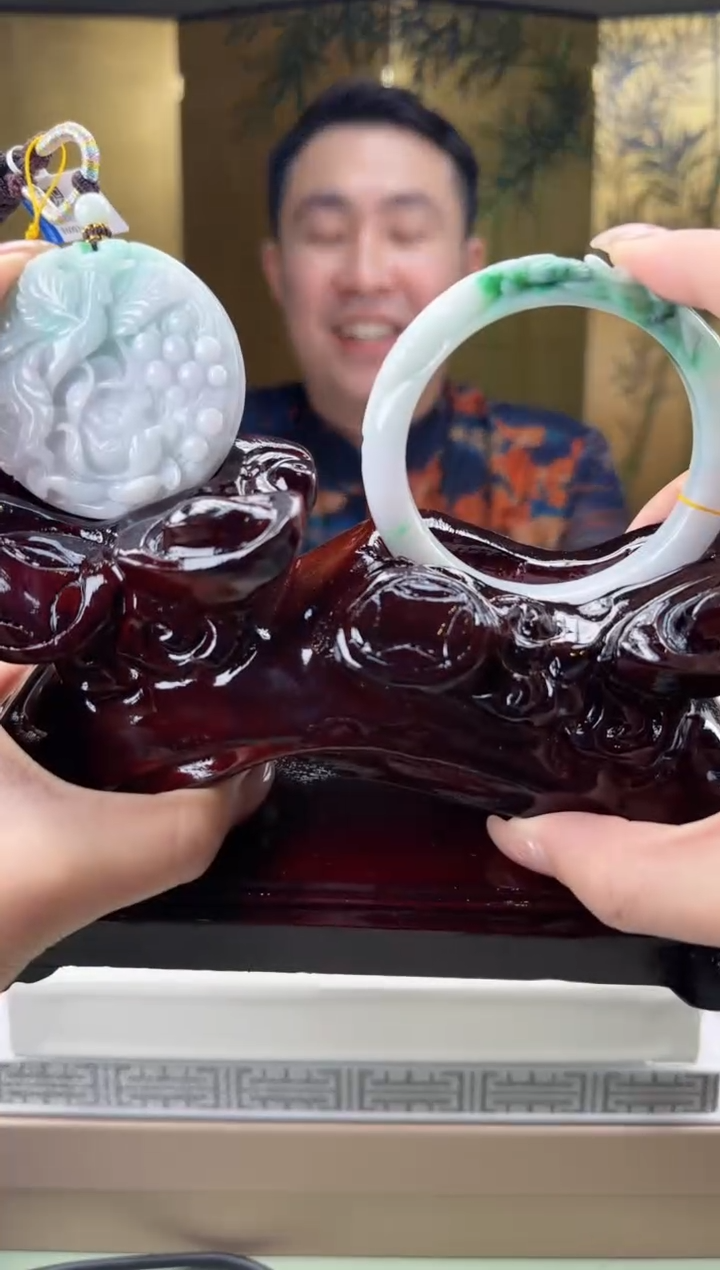 【闪购商品】翡翠摆件未镶嵌MM@@960Q3J12747