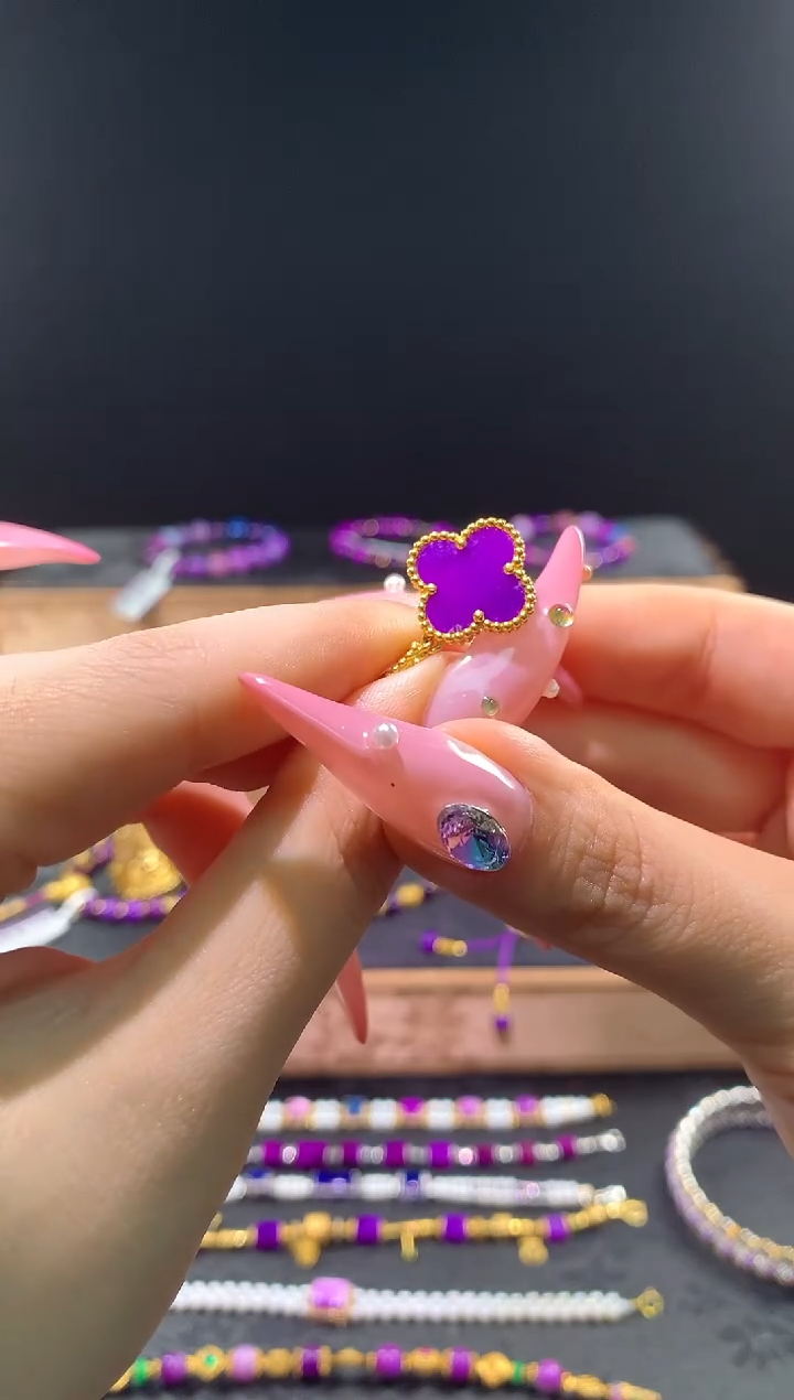 苏纪石（舒俱来）足金镶嵌.吊坠