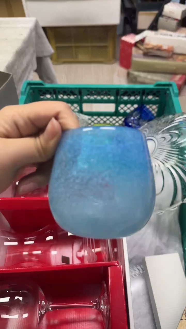 手工艺品玻璃玲**晶089