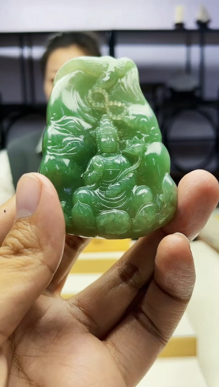 【闪购商品】定制翡翠未镶嵌毛货01230079 