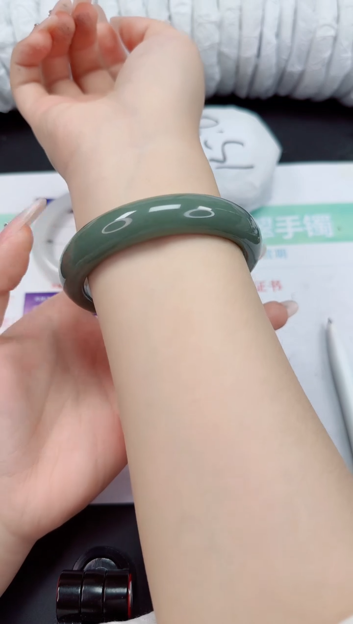 石英岩玉手镯未镶嵌186-60/61