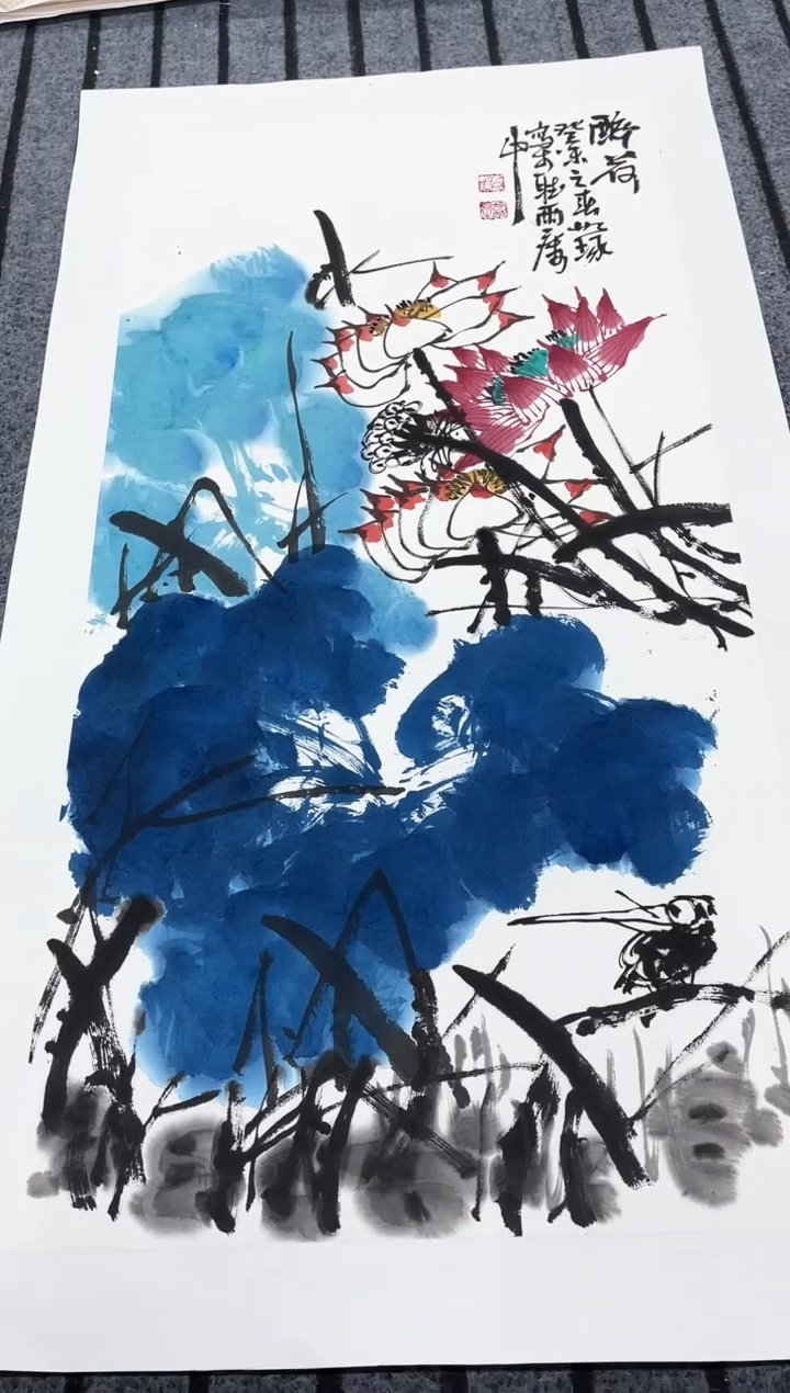 精品国画花鸟作品