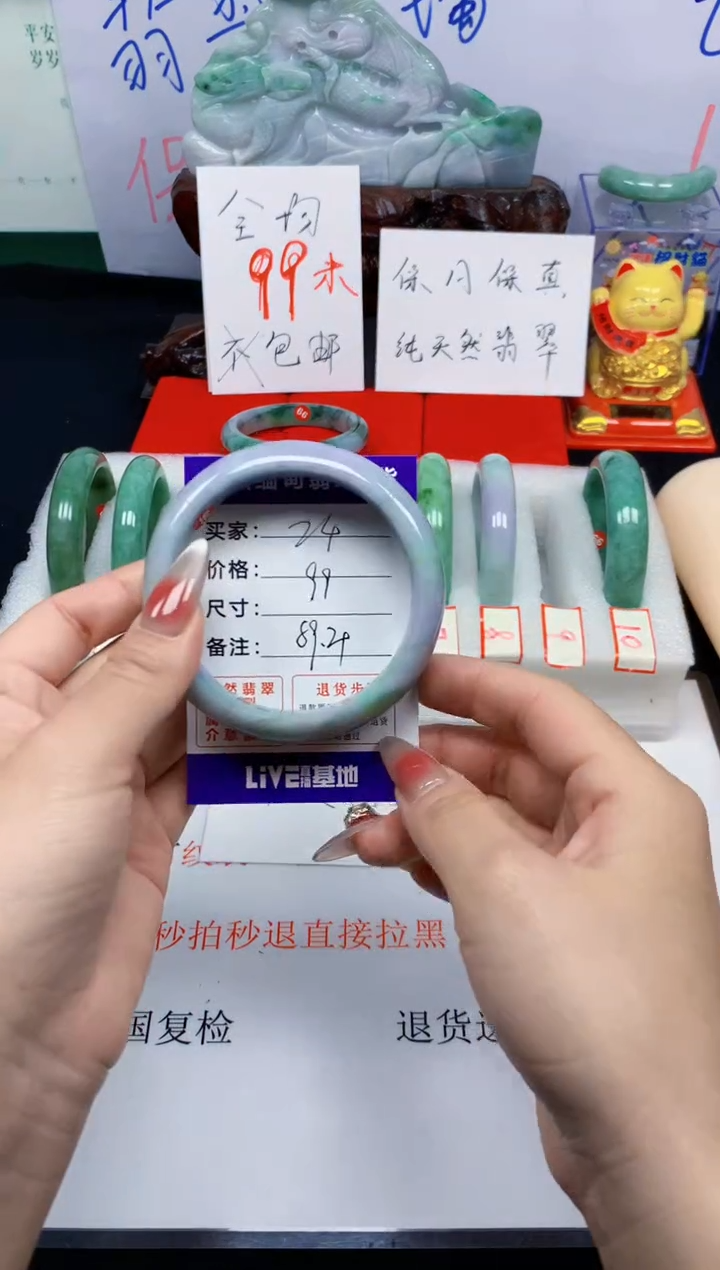 未镶嵌手镯翡翠24