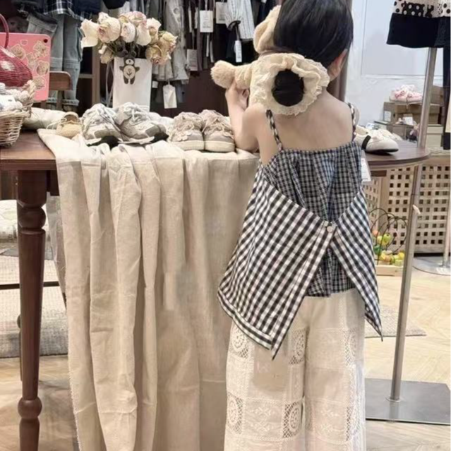 实体童装撤柜扣号 