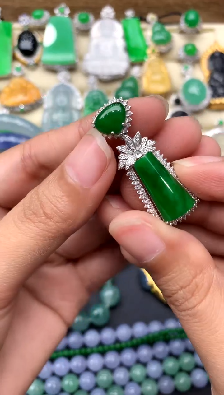 【闪购商品】翡翠颈饰18K金镶嵌300-中国好珍宝