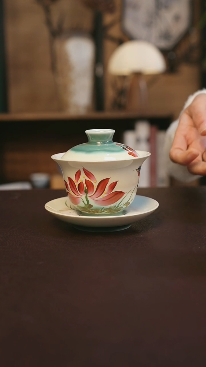 【闪购商品】景德镇陶瓷杯碗柴烧多人