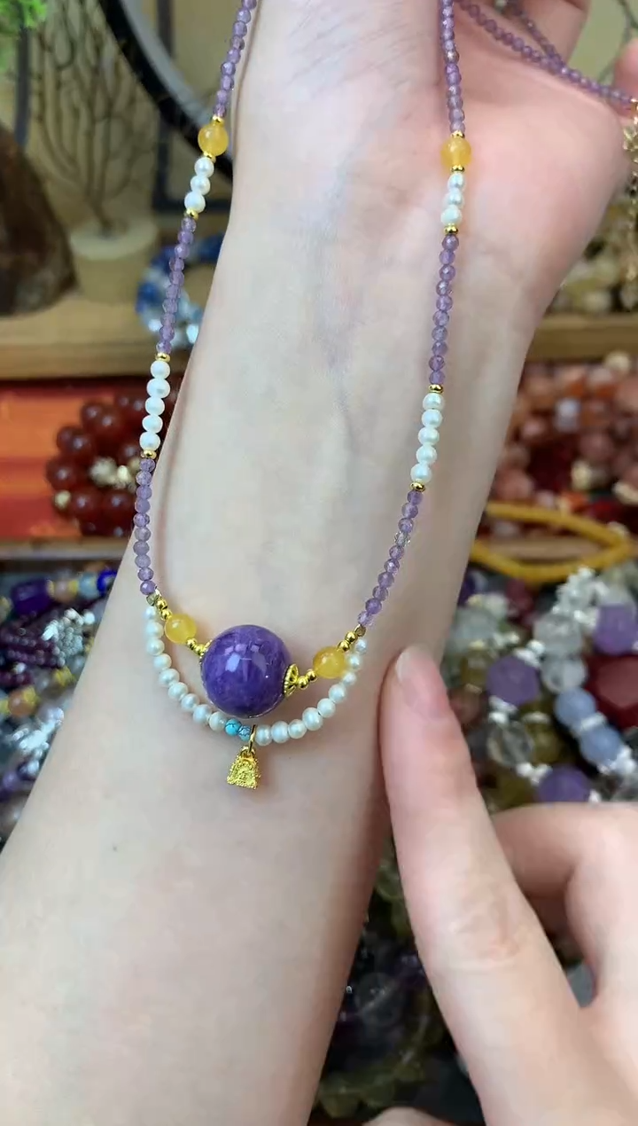 【闪购商品】查罗石项链未镶嵌368