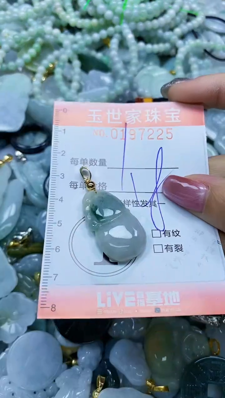 【闪购商品】翡翠颈饰未镶嵌闪购0197225