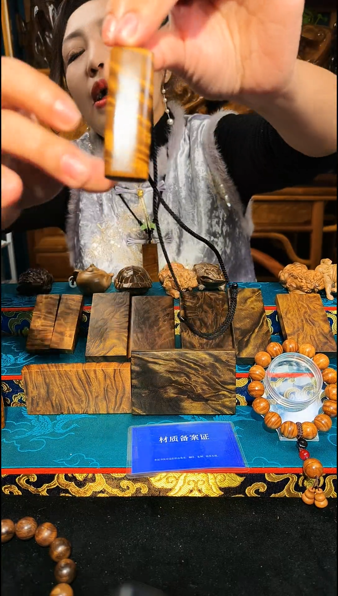 金丝楠《燊若坊》：正宗金丝楠木小叶桢楠4