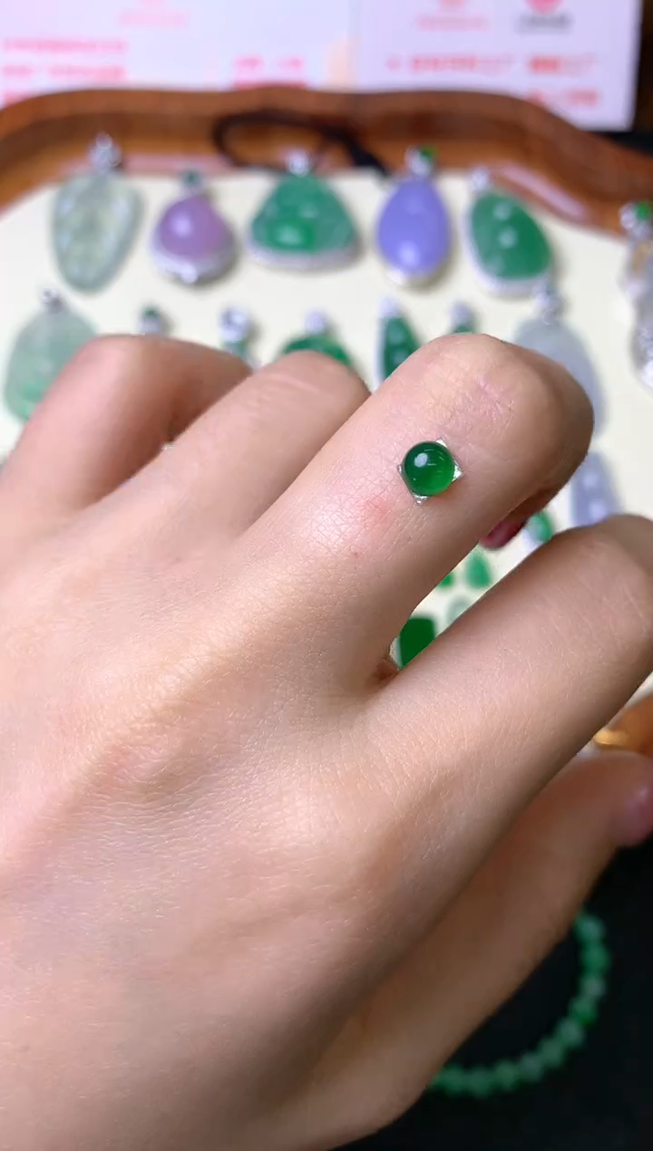 【闪购商品】定制翡翠未镶嵌裸石（镶嵌定制）