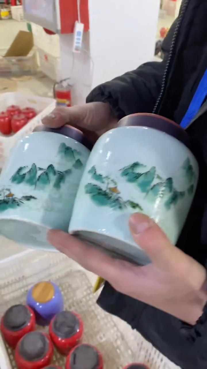 【闪购商品】罐陶瓷茶叶罐密封罐