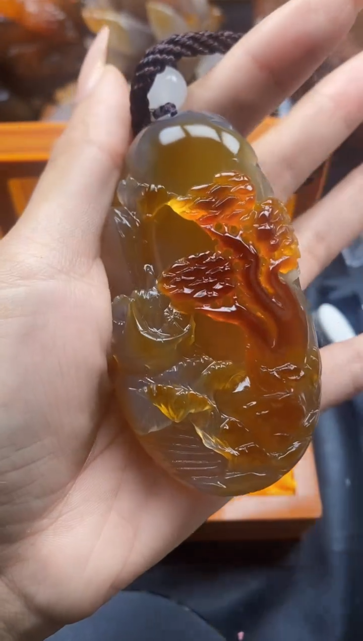 玛瑙/玉髓颈饰未镶嵌ll