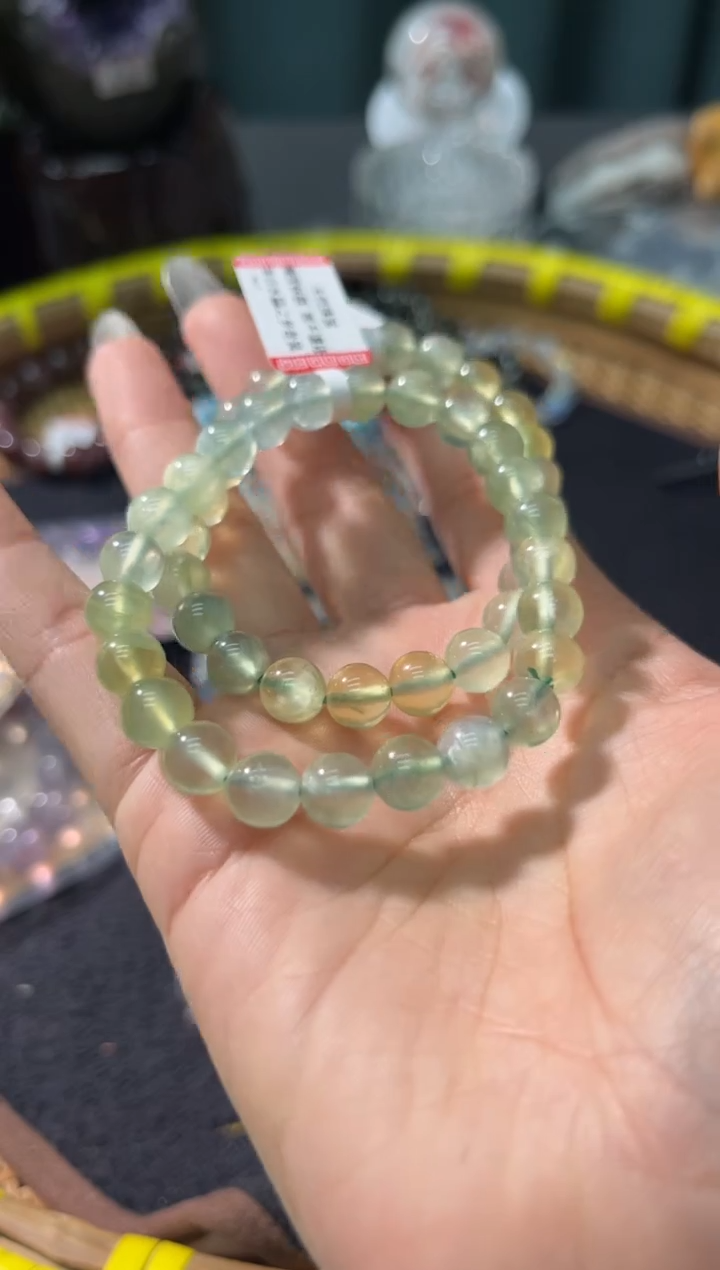 【闪购商品】葡萄石手绳未镶嵌143多样性发其一/7+