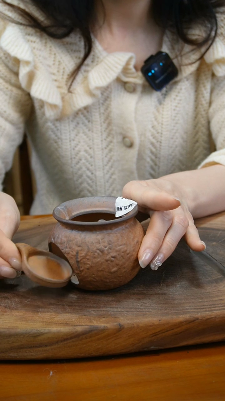 【闪购商品】B18温茶炉磨砂感老岩泥茶壶