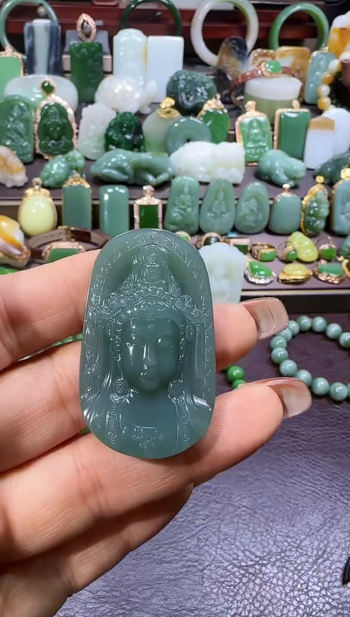 未镶嵌和田玉挂件【宏1230】74