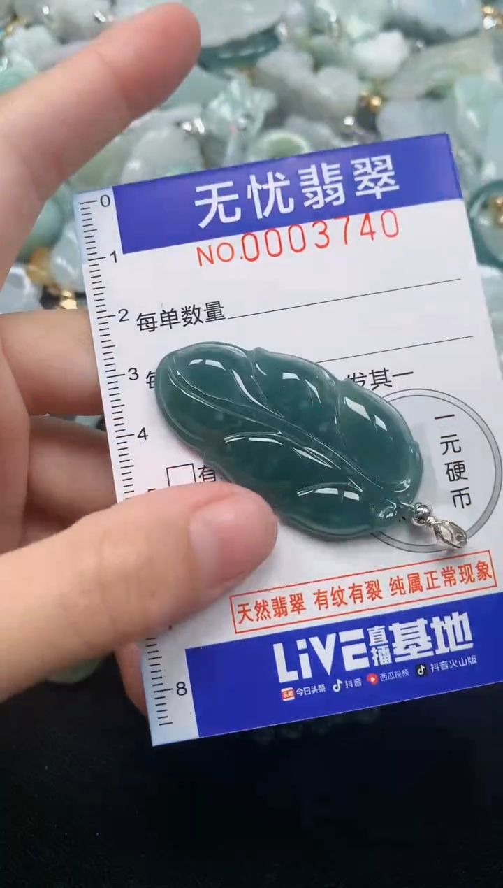 颈饰未镶嵌翡翠3740