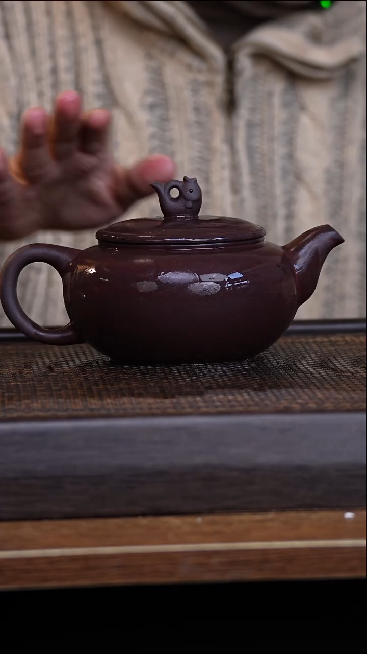 茶壶紫砂宜兴手工原矿紫砂壶001