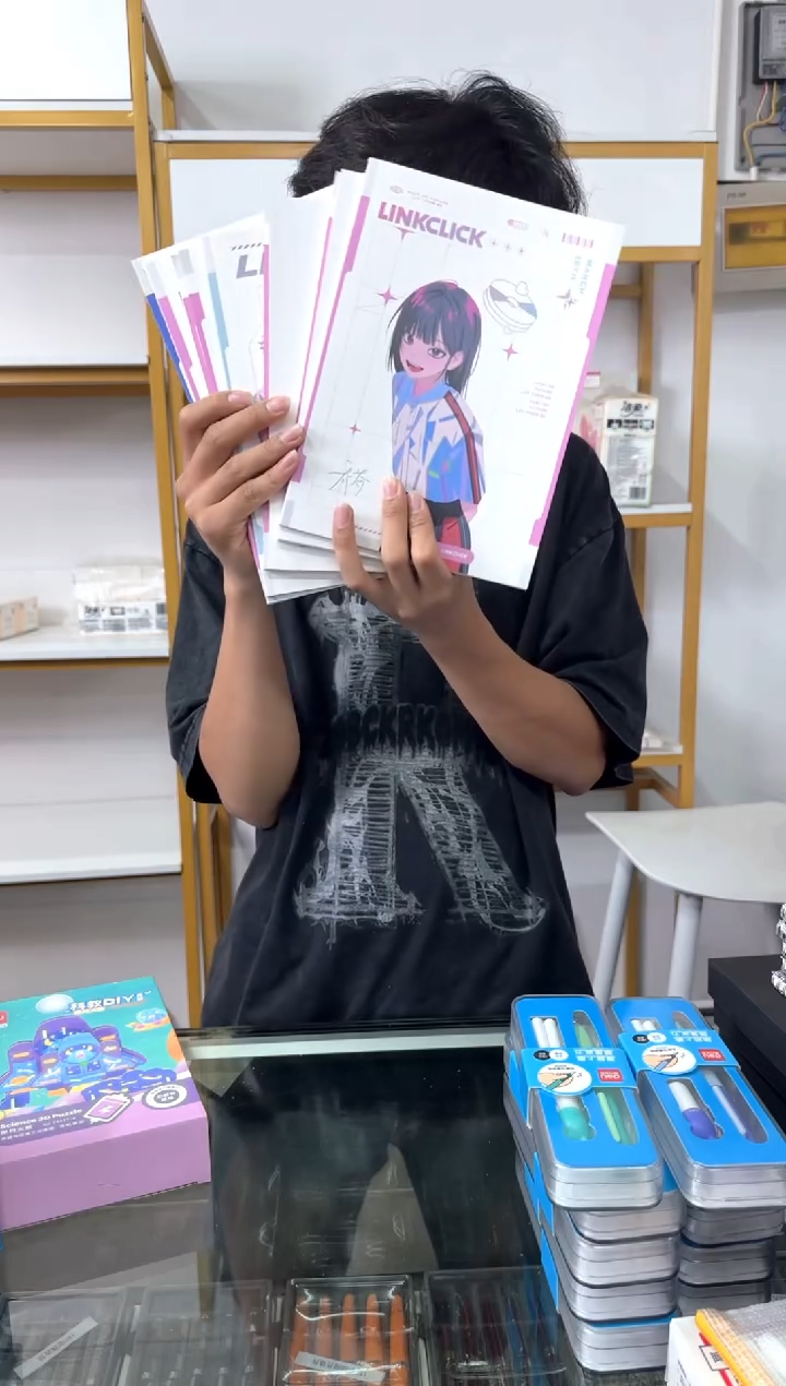 【001专属】得力 时光代理人 缝线本 16k 10本