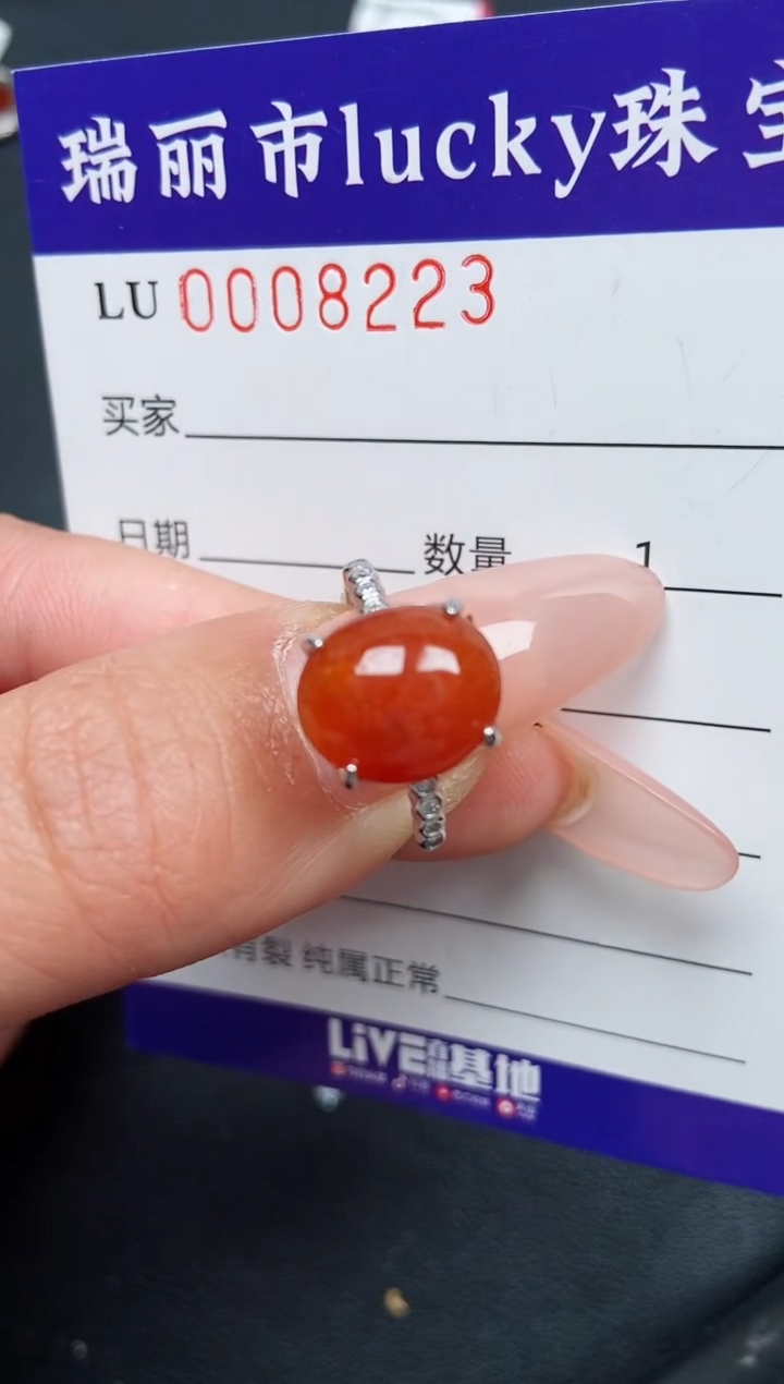【闪购商品】翡翠颈饰银S925镶嵌8223