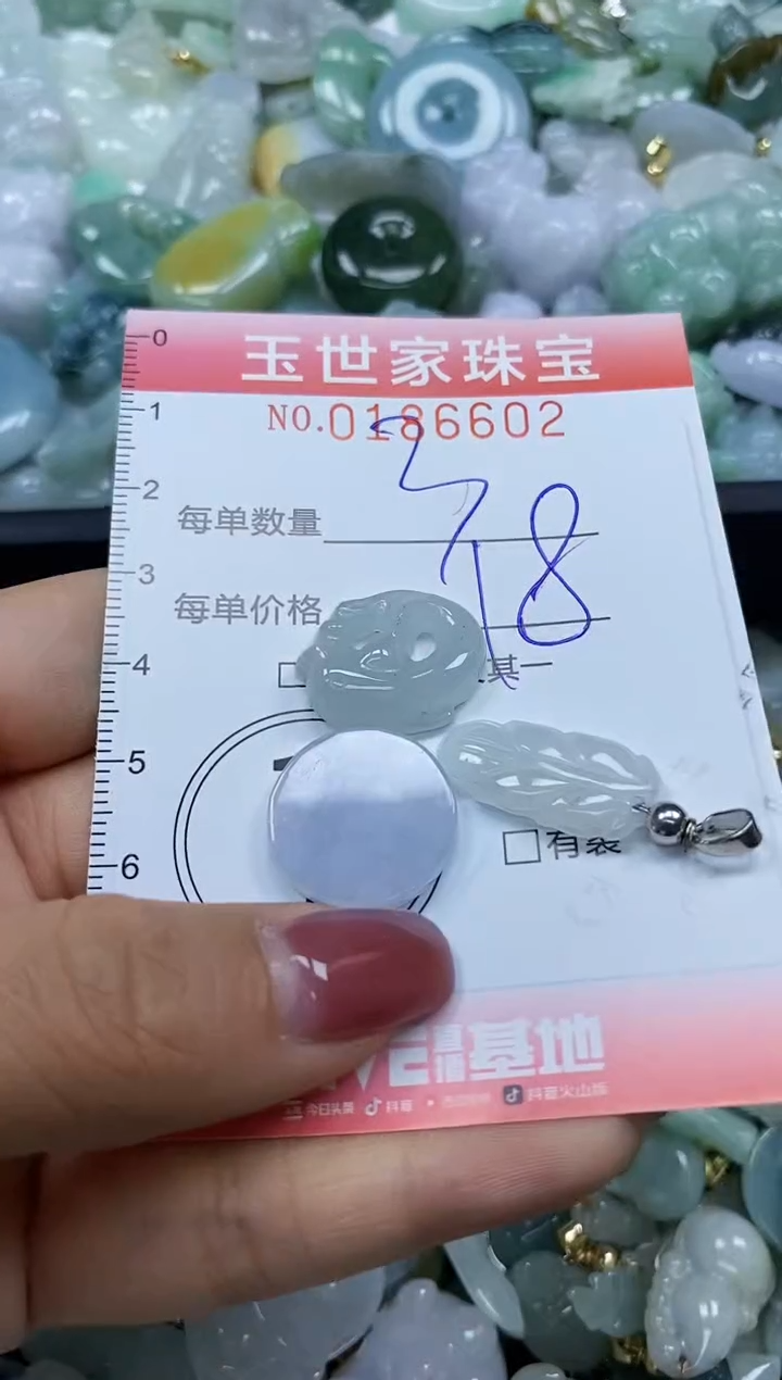 【闪购商品】翡翠颈饰未镶嵌闪购0186602