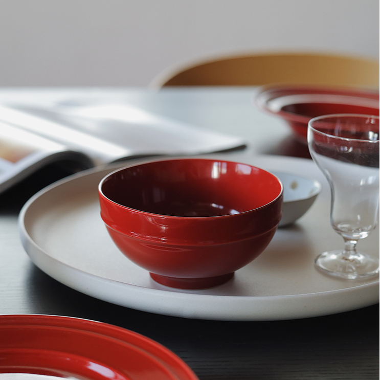 【瑕疵】Camus say 无畏系列 5英寸红色碗12.5×6.5cm 410ml