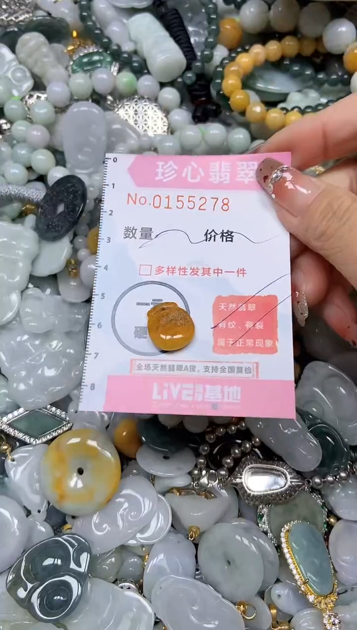 【闪购商品】翡翠颈饰未镶嵌闪购链接0155278