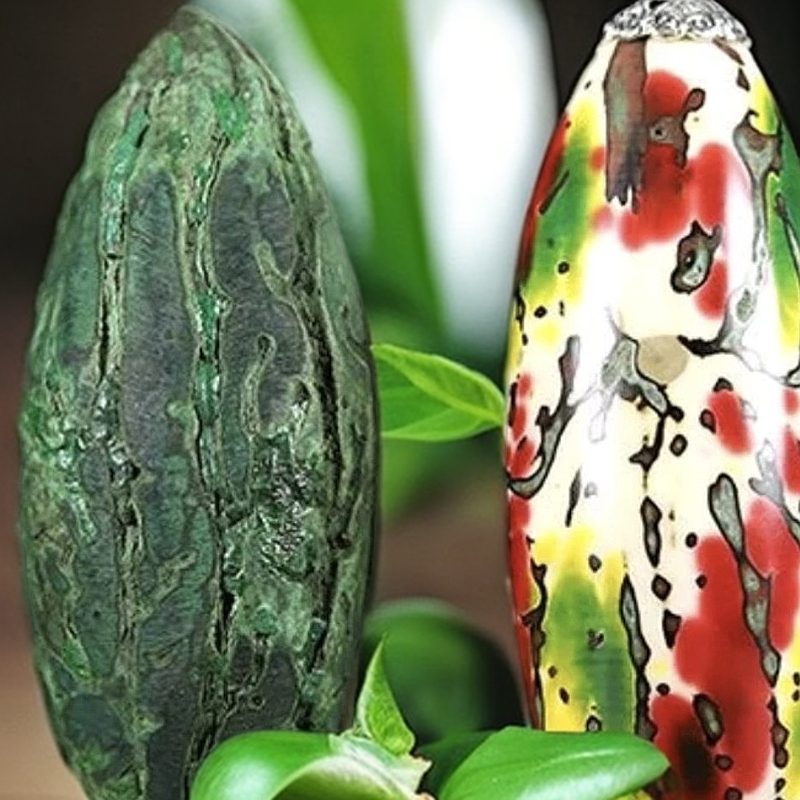 唐三彩精品（福禄寿）纯手工打磨制作默认手把件