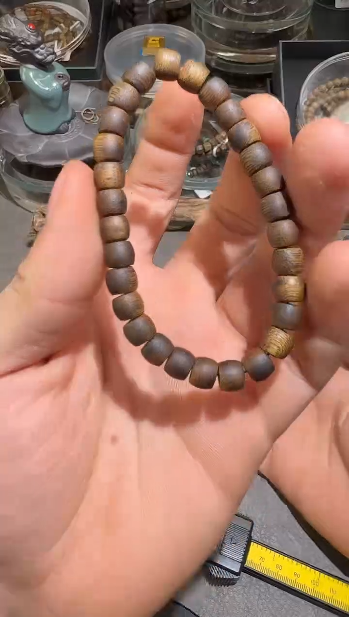 【闪购商品】沉香手串沉香鼓珠手串 多样性发其一