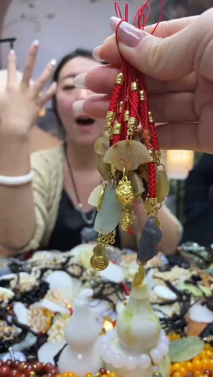 未镶嵌岫玉吊坠多样性发货拍一发一