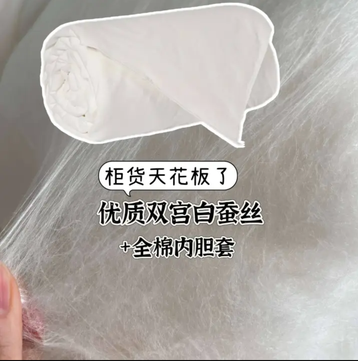 （宝宝儿童被）桐乡蚕丝被100%桑蚕丝双宫儿童被夏凉被春秋被冬被