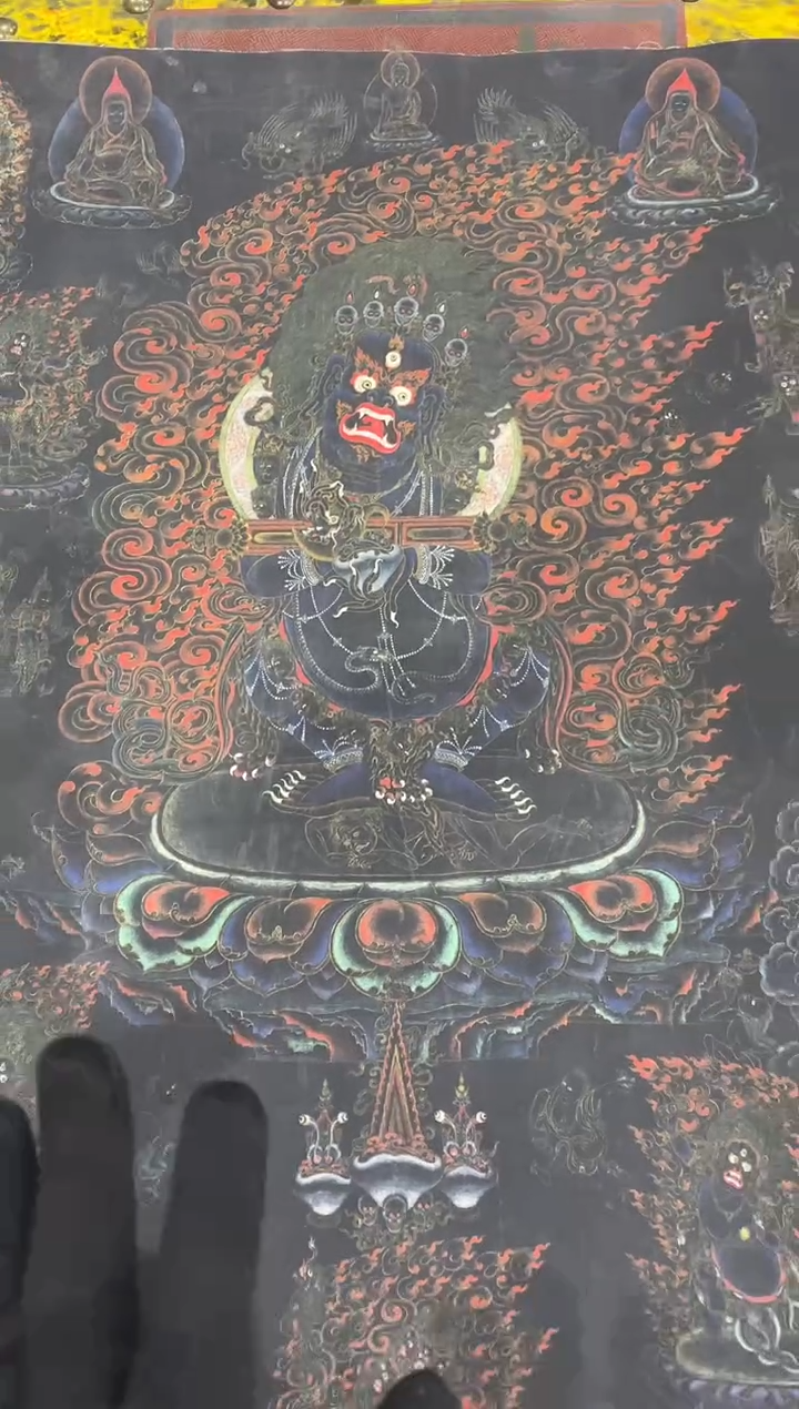 卷轴画天天的唐卡tk160