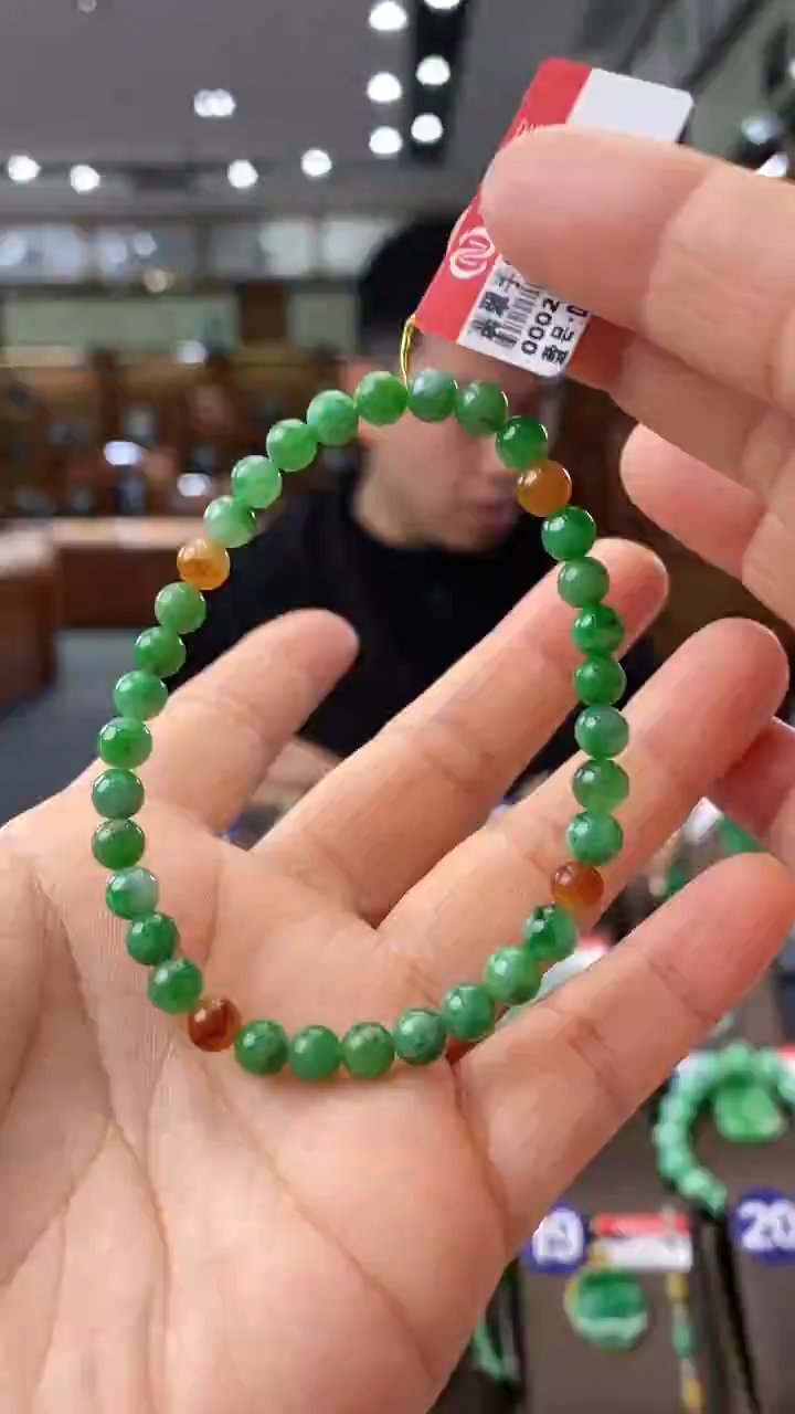 【闪购商品】翡翠手串未镶嵌手串5mm