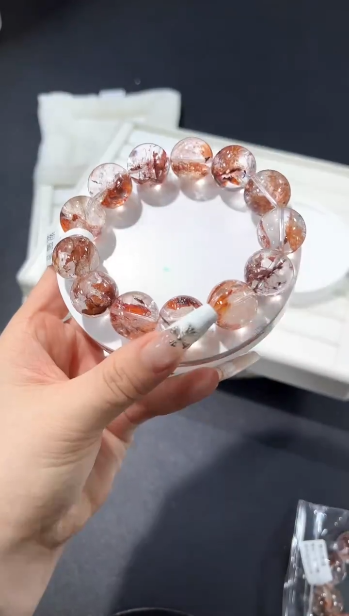 未镶嵌手串水晶88a多样性发其一【1条】默认微瑕18mm