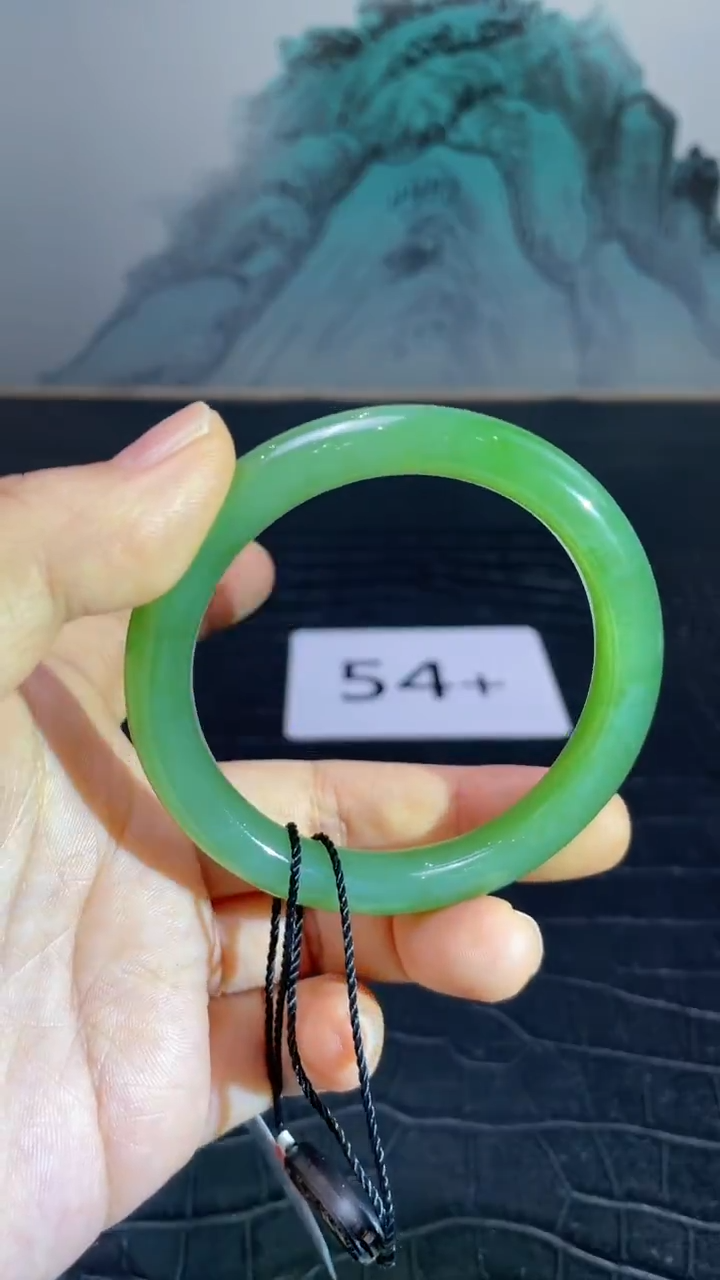 未镶嵌手镯和田玉（碧玉）?****️54+