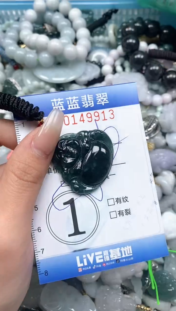 【闪购商品】翡翠颈饰未镶嵌闪购0149913多样性发其一