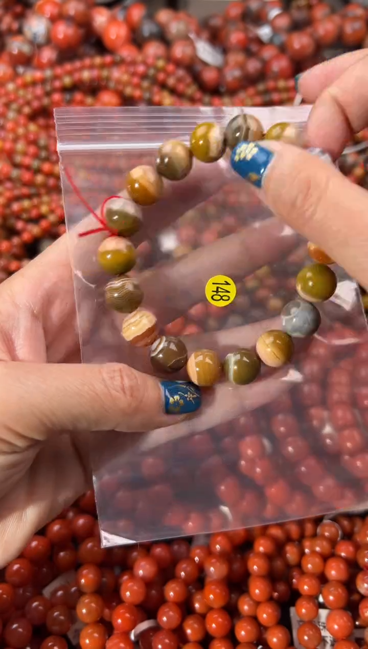 未镶嵌手串南红玛瑙11+