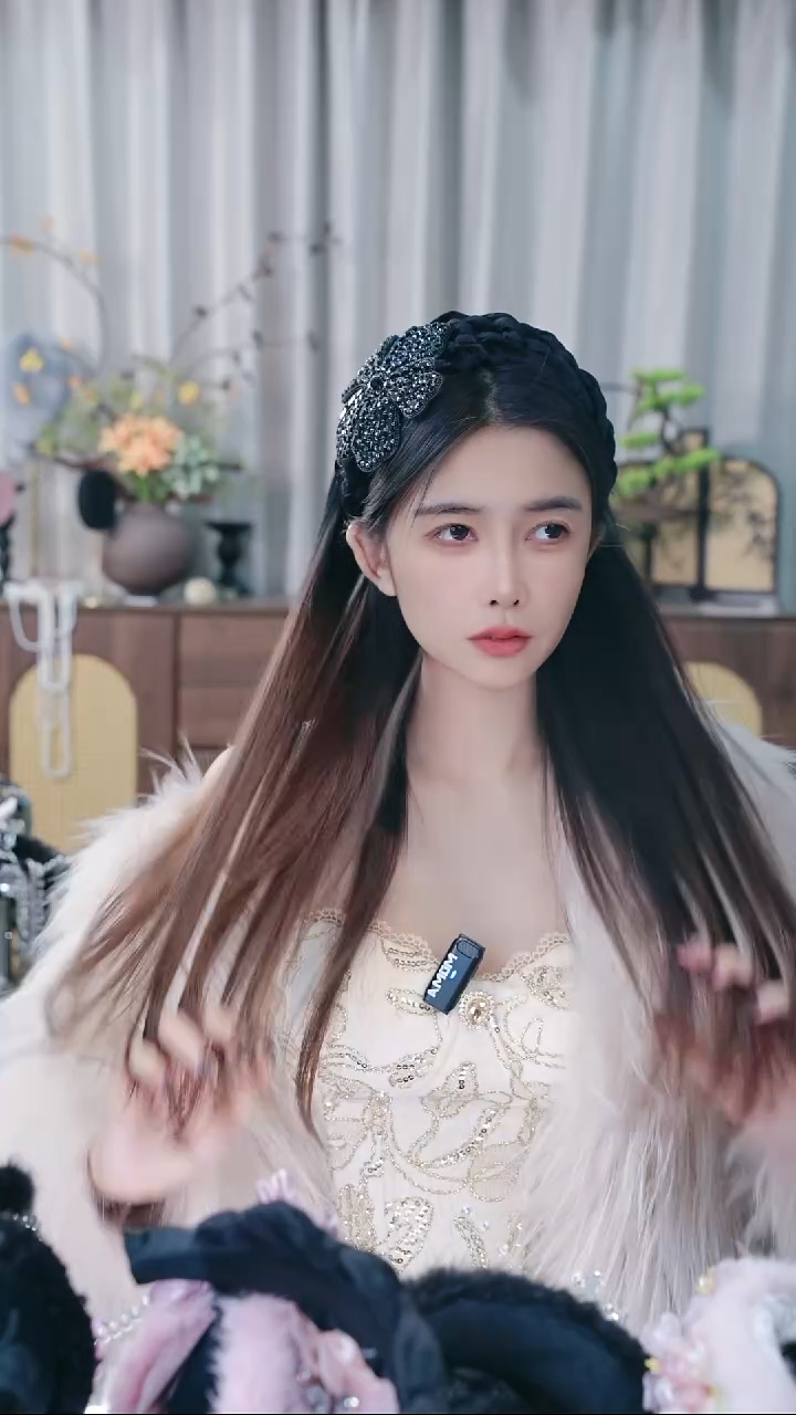 合金布艺轻奢高定发箍 A030