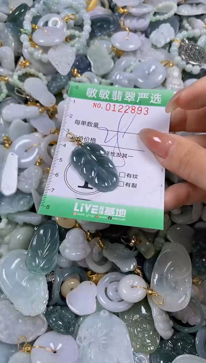 【闪购商品】翡翠颈饰未镶嵌闪购0122893