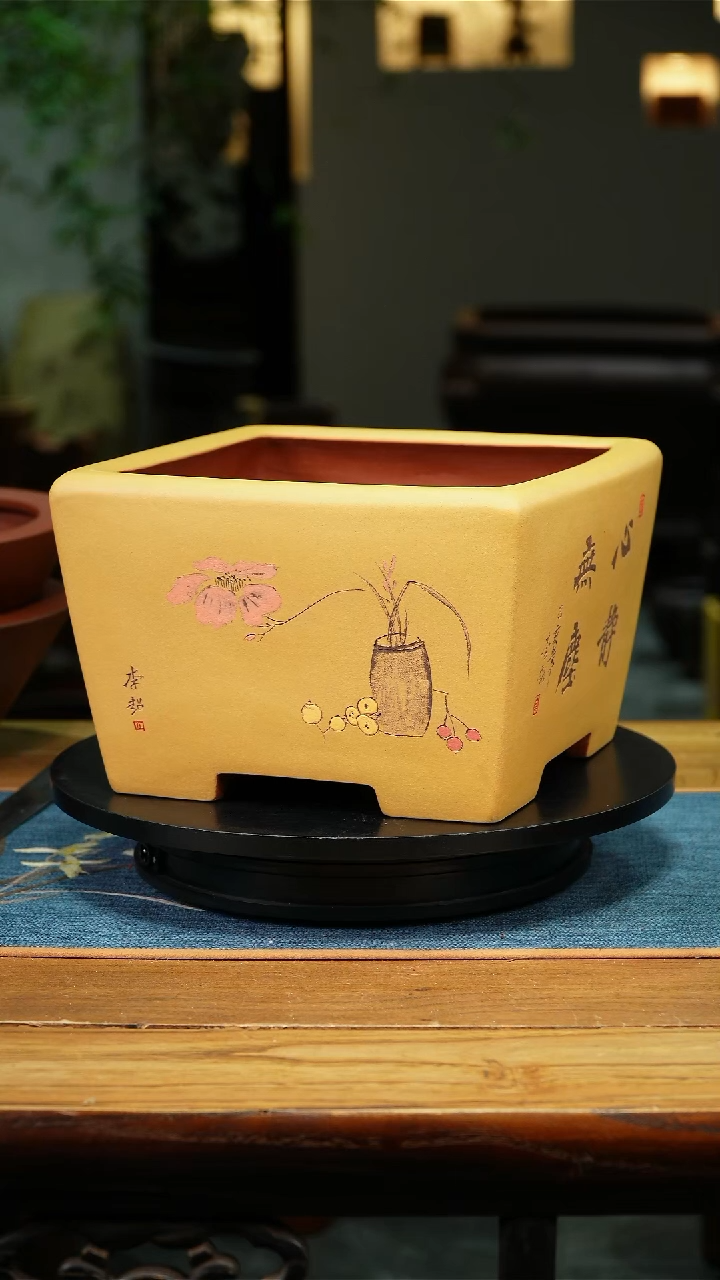 秋*✔精品兰花盆精品