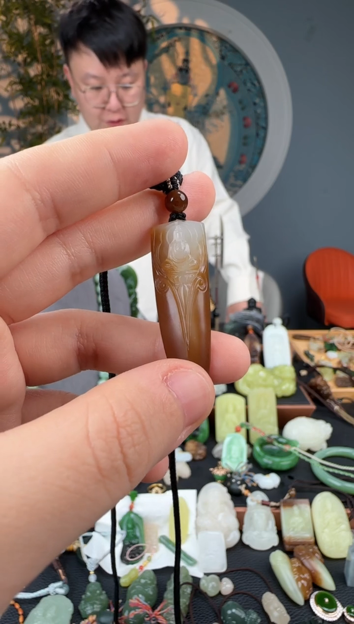 颈饰未镶嵌和田玉和田玉