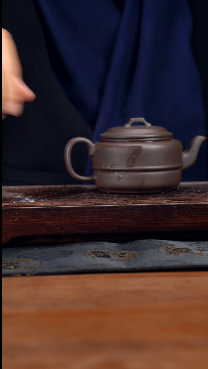【闪购商品】紫砂茶壶350cc黄龙山原矿紫泥集玉12