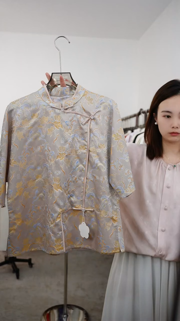 织绣??孤品桑蚕丝罗衣 不退不换